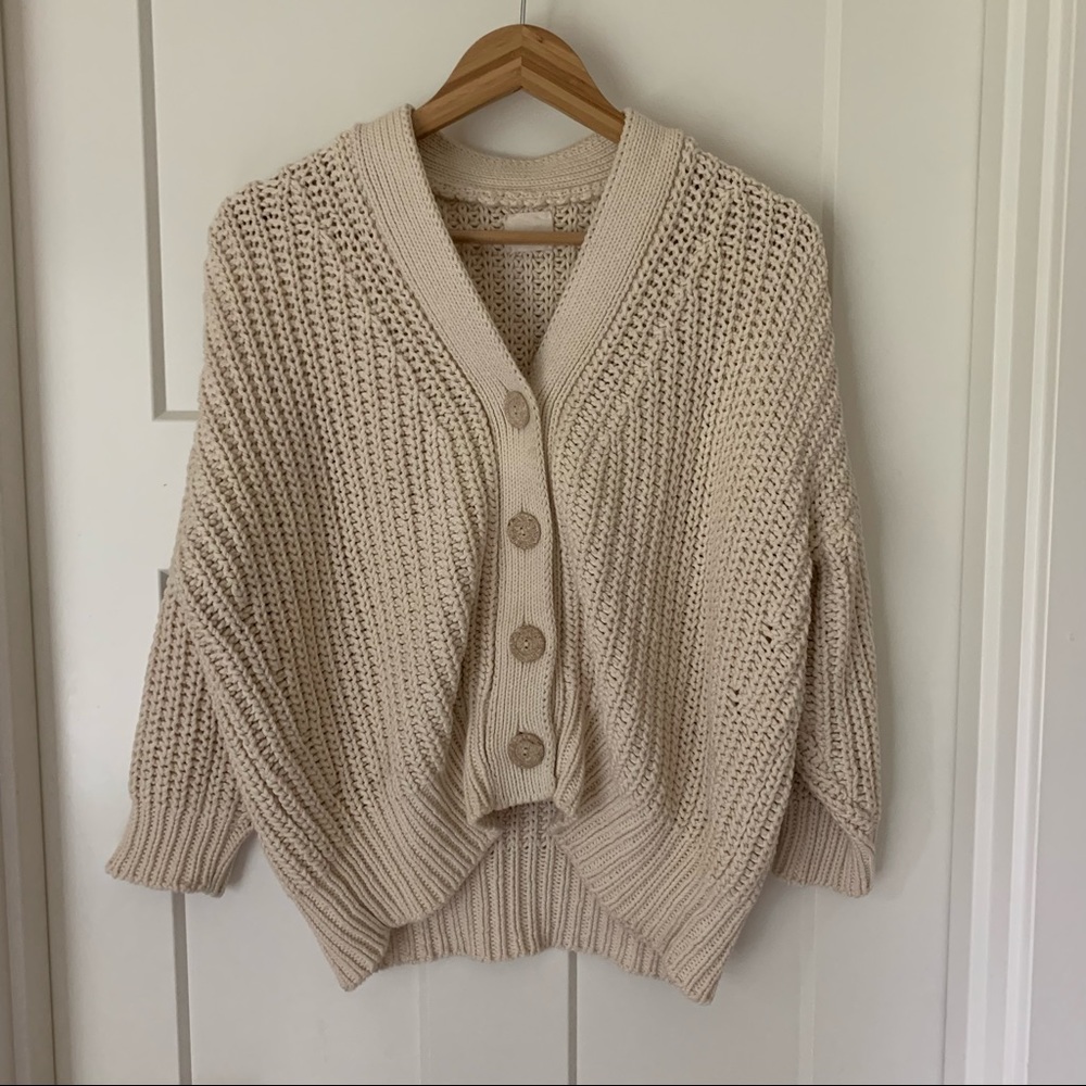 Babaa Cardigan No. 18 - Natural